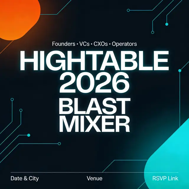 HIGHTABLE 2026 BLAST MIXER
