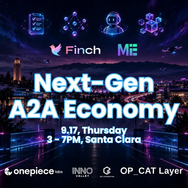 The Next-Gen A2A Economy Meetup