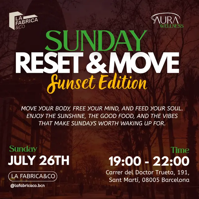 Sunday Reset & Move - SUNSET Edition