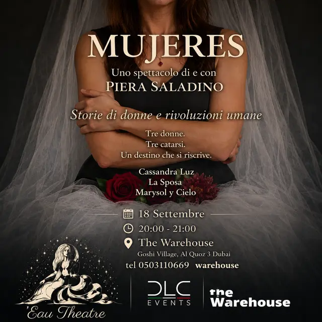 Mujeres- un spettacolo di e con Piera Saladino IN ITALIANO