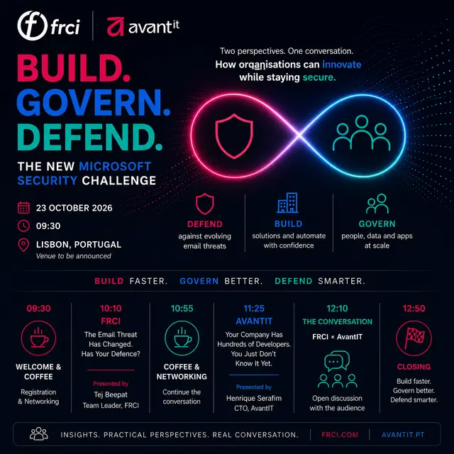 BUILD. GOVERN. DEFEND. — The New Microsoft Security Challenge