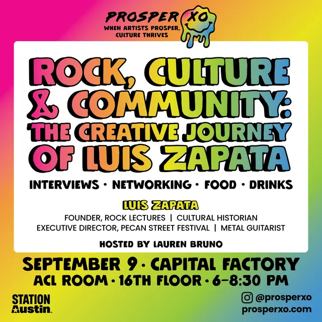 Rock, Culture & Community: The Creative Journey of Luis Zapata