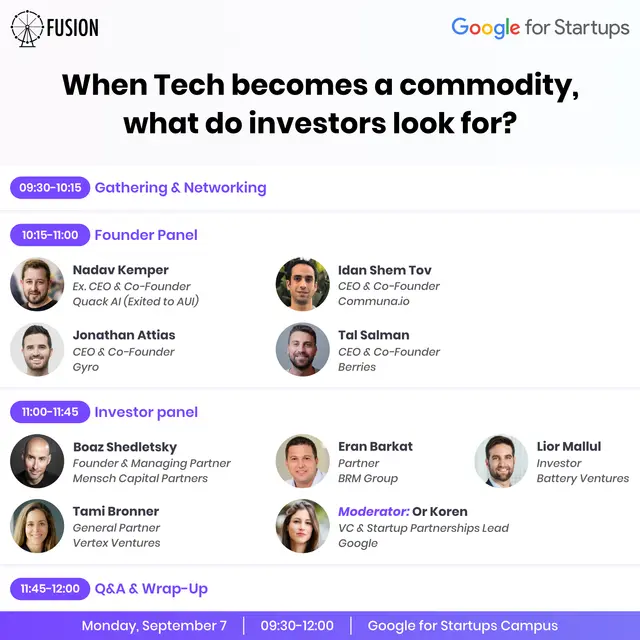 When Tech Becomes a Commodity, What Do Investors Look For?
