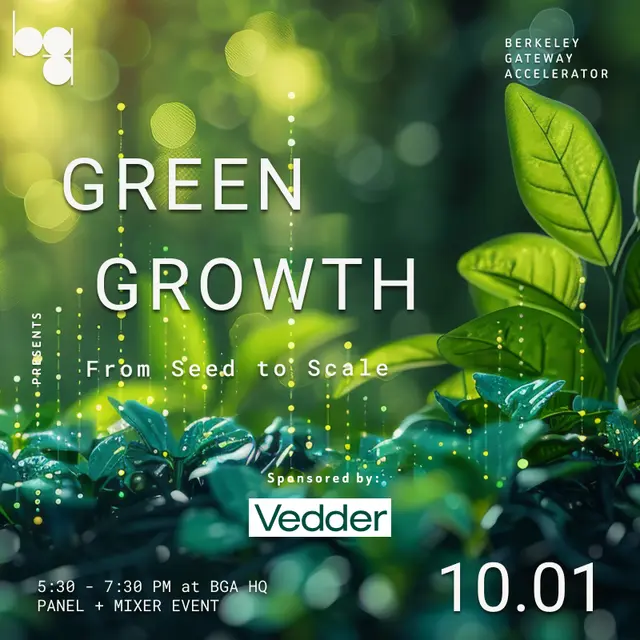 Green Growth: From Seed to Scale