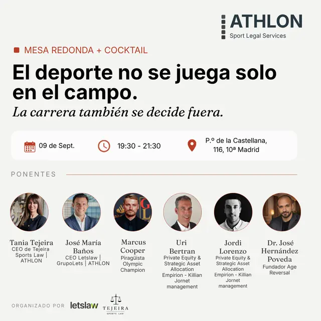 ATHLON Sports Law: El nuevo terreno de juego del derecho deportivo