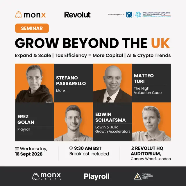 Grow Beyond the UK — A Monx x Revolut Seminar