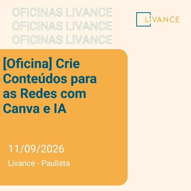 [Oficina] Crie Conteúdos para as Redes com Canva e IA