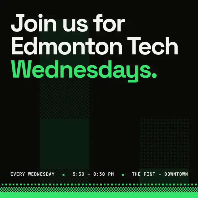 Edmonton Tech Wednesdays - casual, weekly meetup