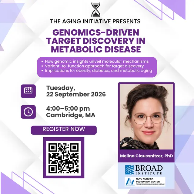 Dr. Melina Claussnitzer: Genetics, Causality, and Metabolic Disease