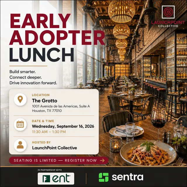 Early Adopter Lunch Hosted By David Sledge and John Barrow