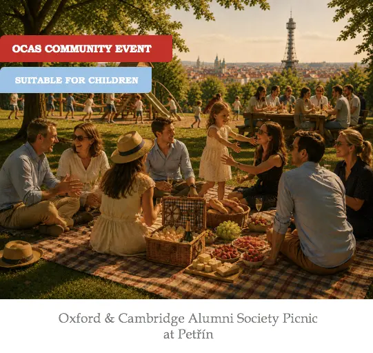 Oxford & Cambridge Alumni Society Picnic at Petřín