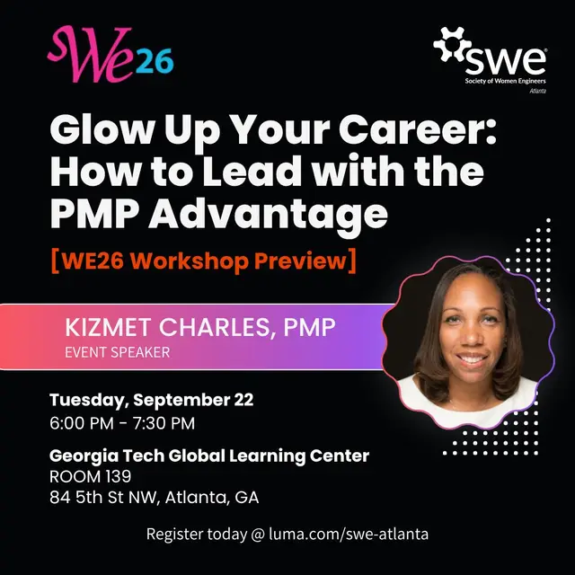 Glow Up Your Career: How to Lead with the PMP Advantage [WE26 Workshop Preview] with Kizmet Charles