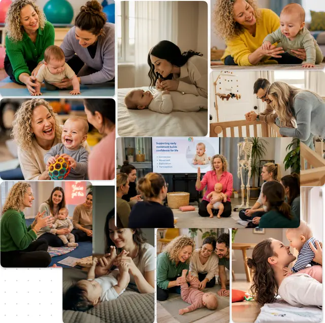 Early Motor Development Workshop for Babies 2–6 Months with Kine Johansen