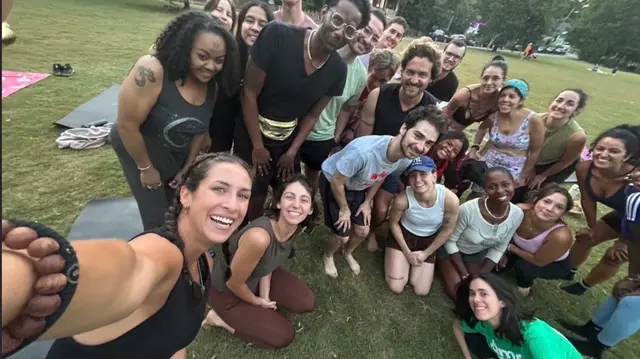 FREE Yoga in the Park with Haley G + Hang at 97 Estoria