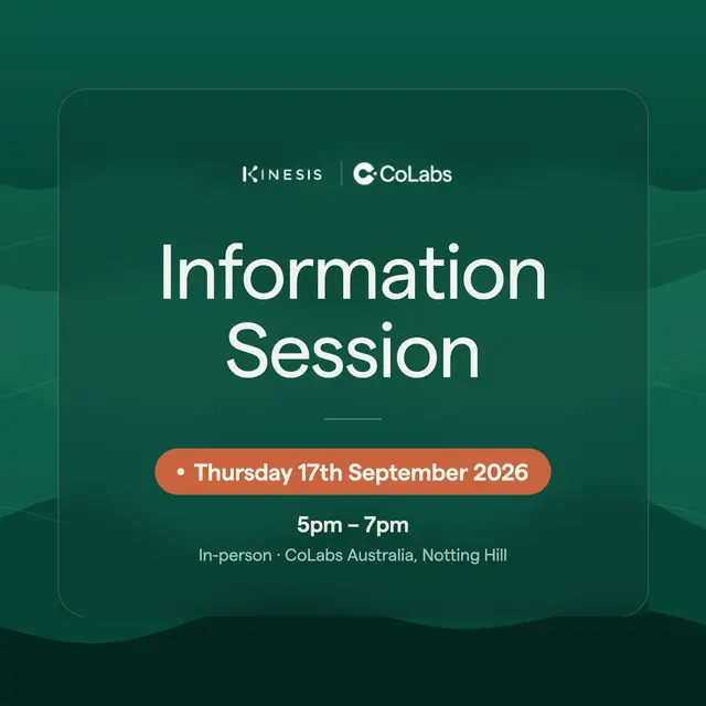 Kinesis Pre-Accelerator: Info Session #2