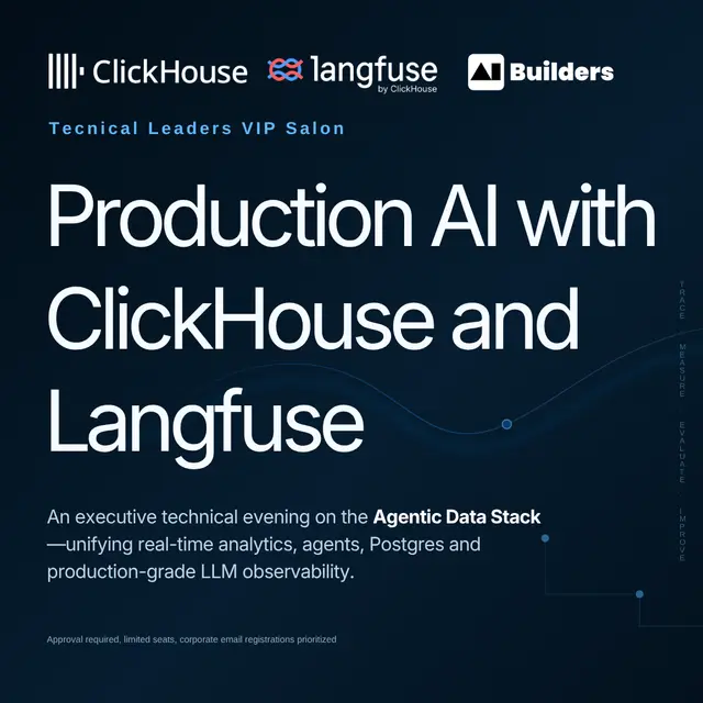VIP Salon: Production AI with ClickHouse and Langfuse
