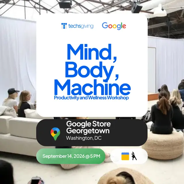 Mind, Body, & Machine: A Google Wellness Event