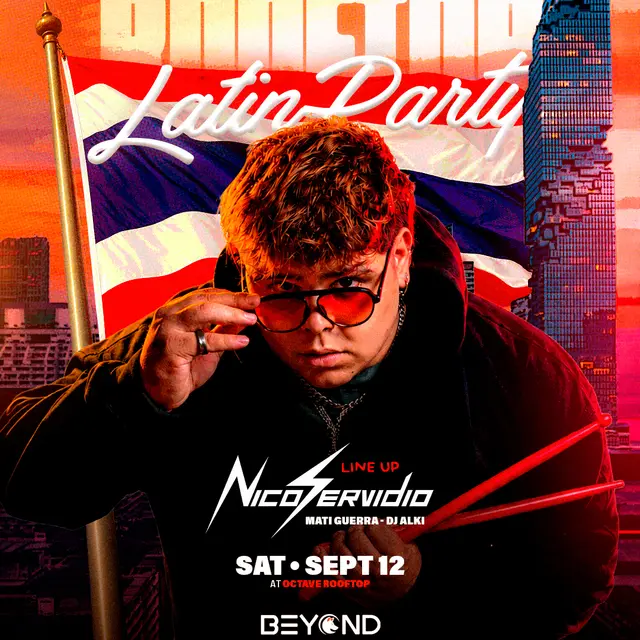 NICO SERVIDIO • SEPTEMBER 12 • OCTAVE ROOFTOP • BANGKOK