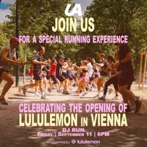 LULULEMON X UA DJ RUN