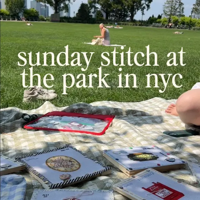september stitch at the park