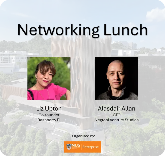 Networking Lunch with Liz and Alasdair