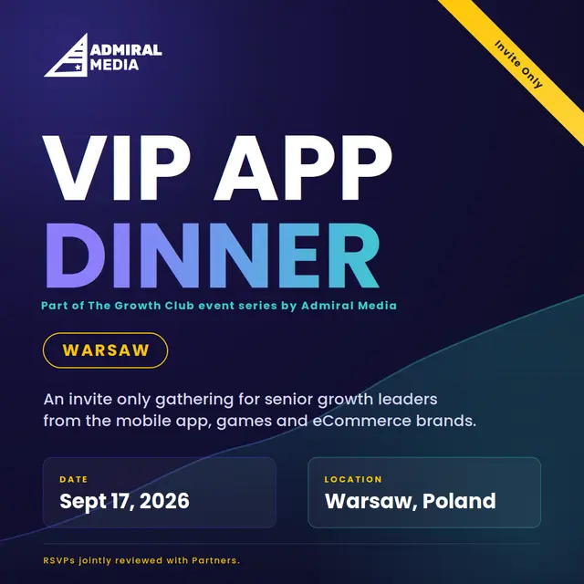 Warsaw VIP App Dinner - The Growth Club