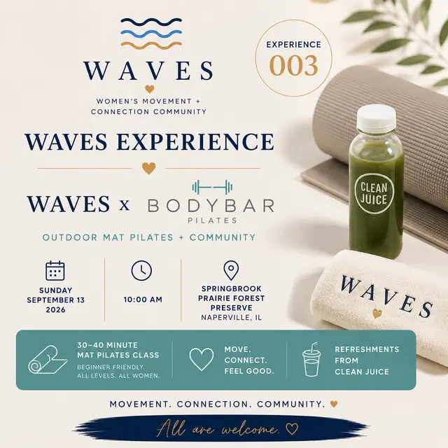 Waves Experiences | Waves x BODYBAR Pilates X Clean Juice