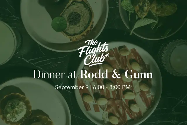 The Flights Club at Rodd & Gunn