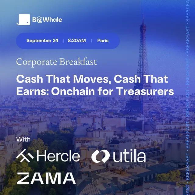 Cash That Moves, Cash That Earns: Onchain for Treasurers