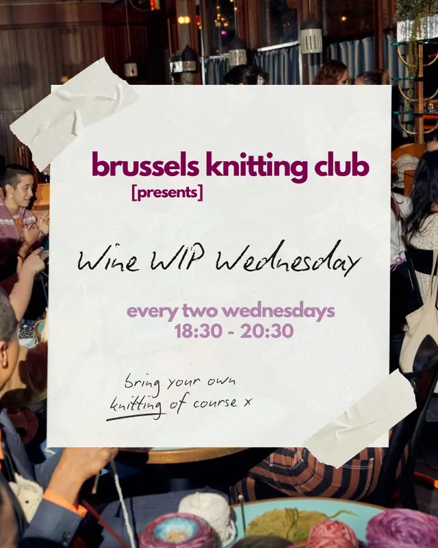 WIP Wednesday - Brussels Knitting Club