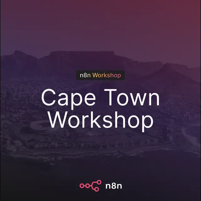 n8n Workshop Cape Town - Automating Academics using n8n