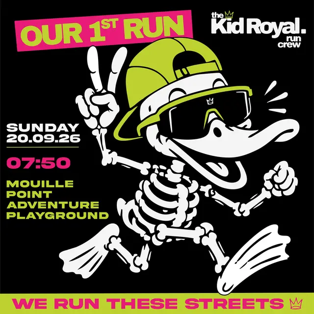 THE KID ROYAL RUN CREWS 1ST RUN✌️