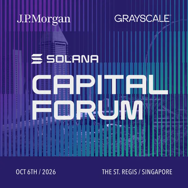 Solana Capital Forum Singapore