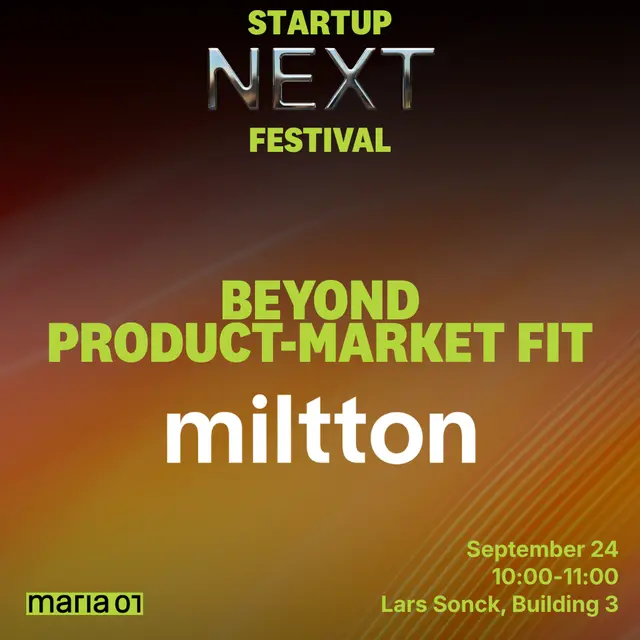 Beyond Product-Market Fit