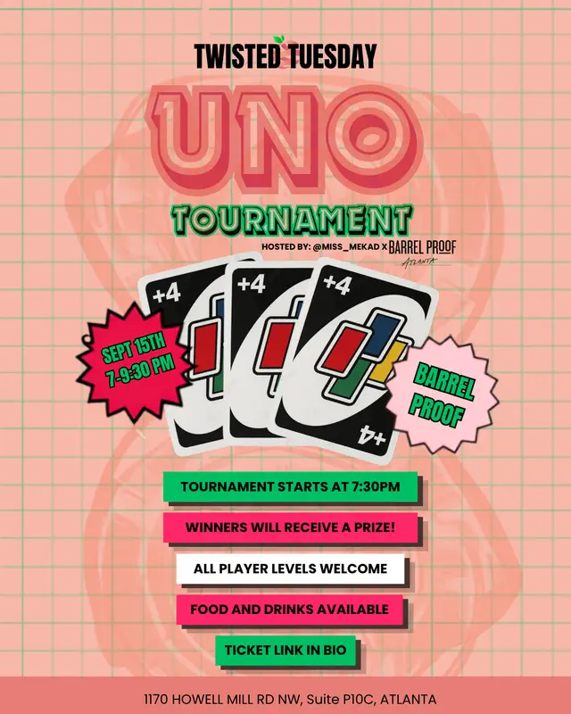 Twisted Tuesday UNO Tournament