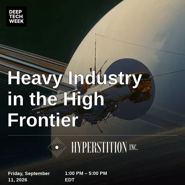Heavy Industry in the High Frontier