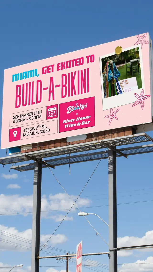 Blookini x River House Wine Bar