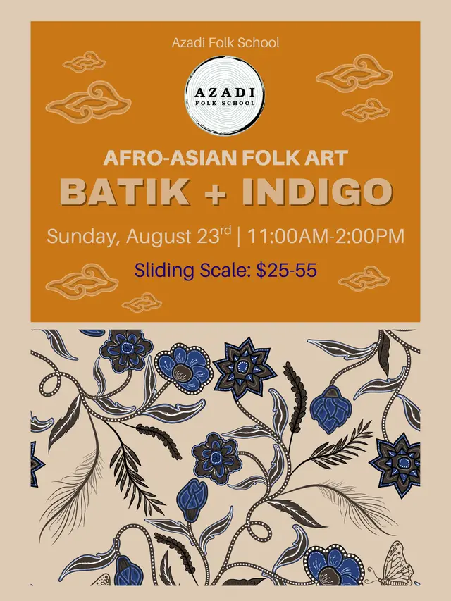 Afro-Asian Folk Art: Batik and Indigo