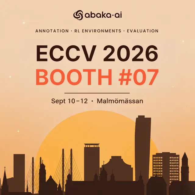 Abaka AI @ ECCV 2026 — Booth #07
