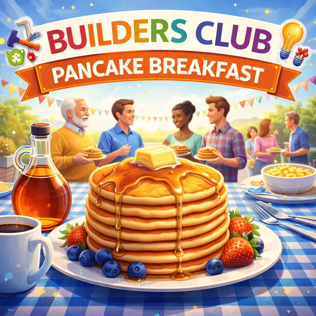 Pancake Social at Builders Club