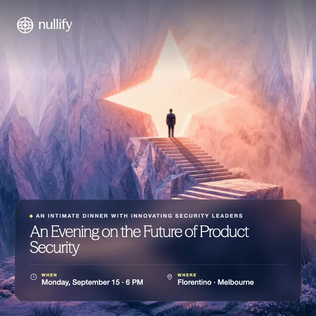An Evening on the Future of Product Security