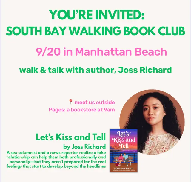 Manhattan Beach Walking Book Club with Joss Richard