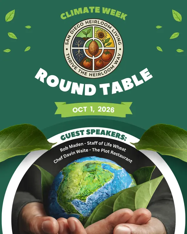 SD Heirloom Living Roundtable: The Start of a Local Movement