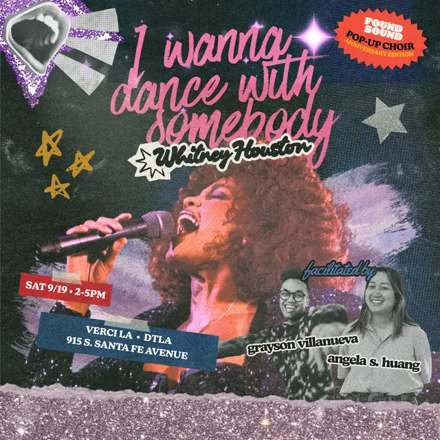 I Wanna Dance with Somebody (Whitney Houston) • Found Sound LA 🪩🌈 Pop-Up Choir