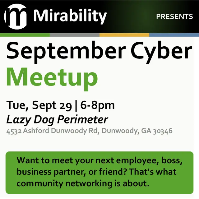 September Cyber Meetup