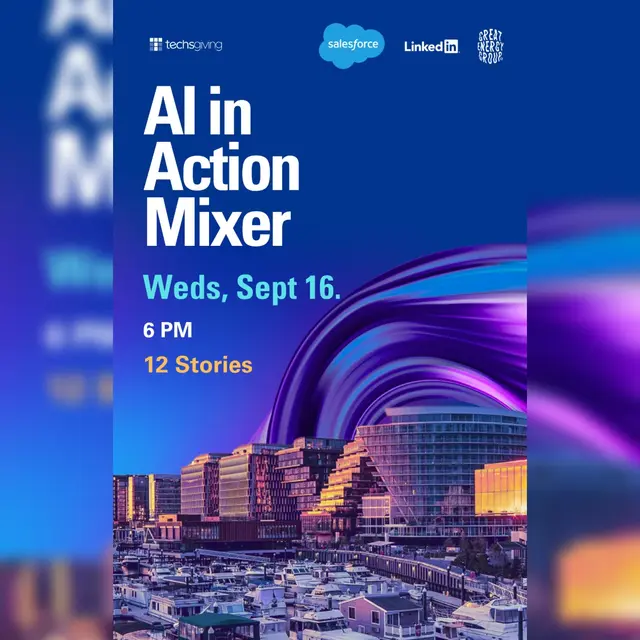 AI In Action Mixer Powered By Salesforce & LinkedIn