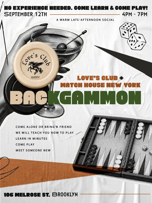 THE BACKGAMMON SOCIAL