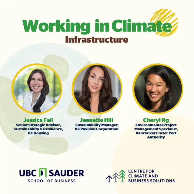 Working in Climate Series: Infrastructure