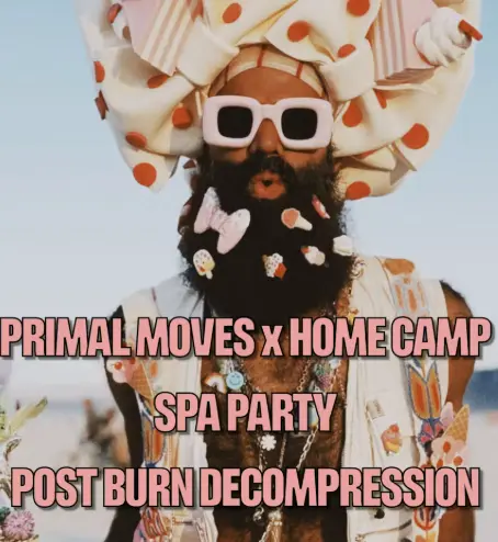 Spa Party — Decompression + Integration (Post-Burn)