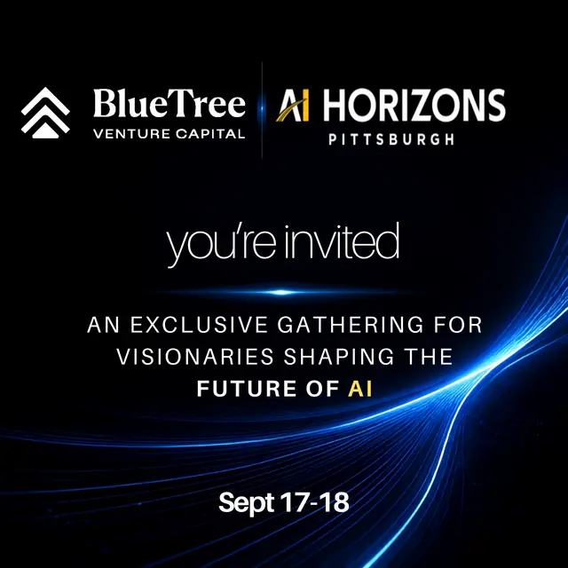 BlueTree VC Invitation to AI Horizons Conference